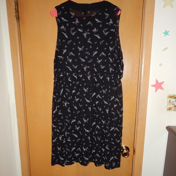 Torrid Sleeveless Chiffon Drape Dress - Picture 5 of 5